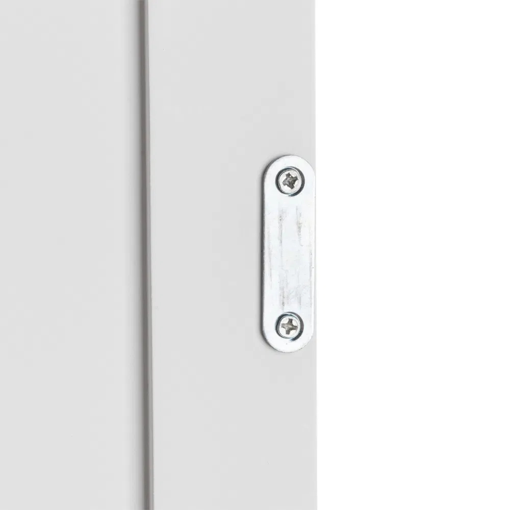 Single Door Bathroom Storage Cabinet with 4 Drawers White image 9