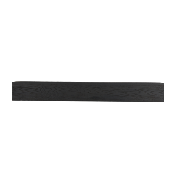 48'' Embossed Fireplace Mantel Western Red Cedar Wall-Mounted & Floating Shelf for Home Decor-21