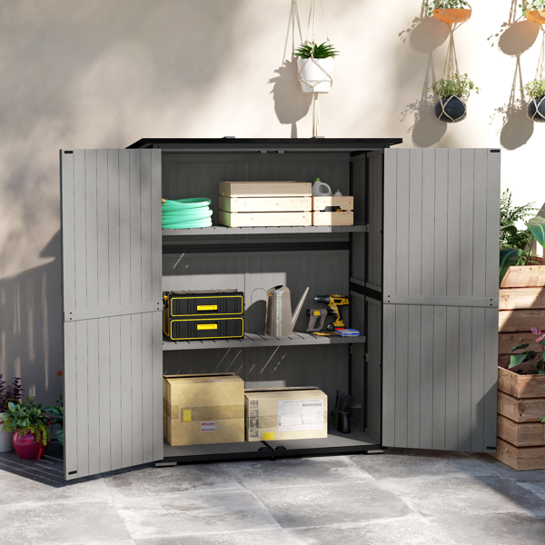 Outdoor Garden Storage Shed Tool House-8