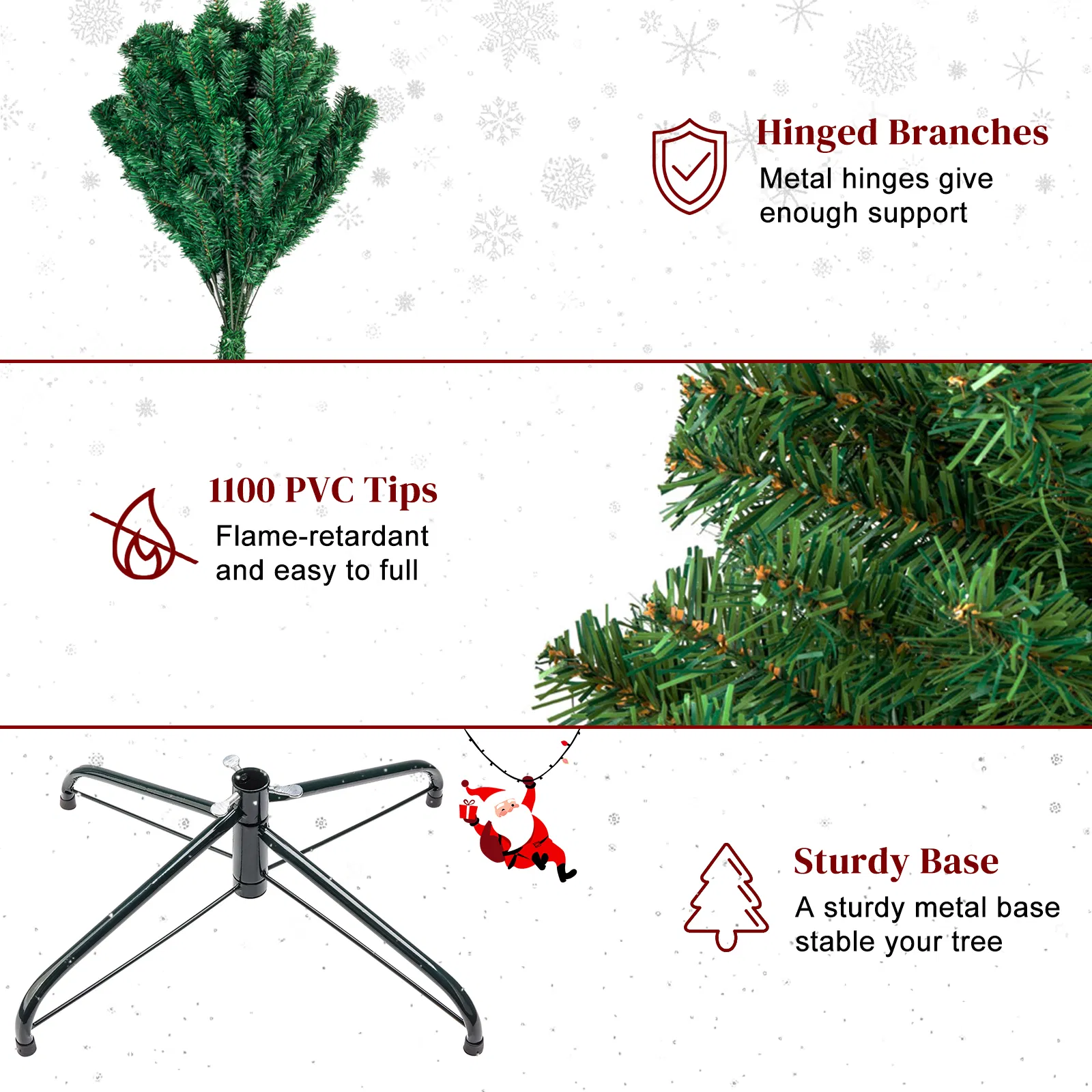 Alightup 7ft 1334 Branch Christmas Tree image 4