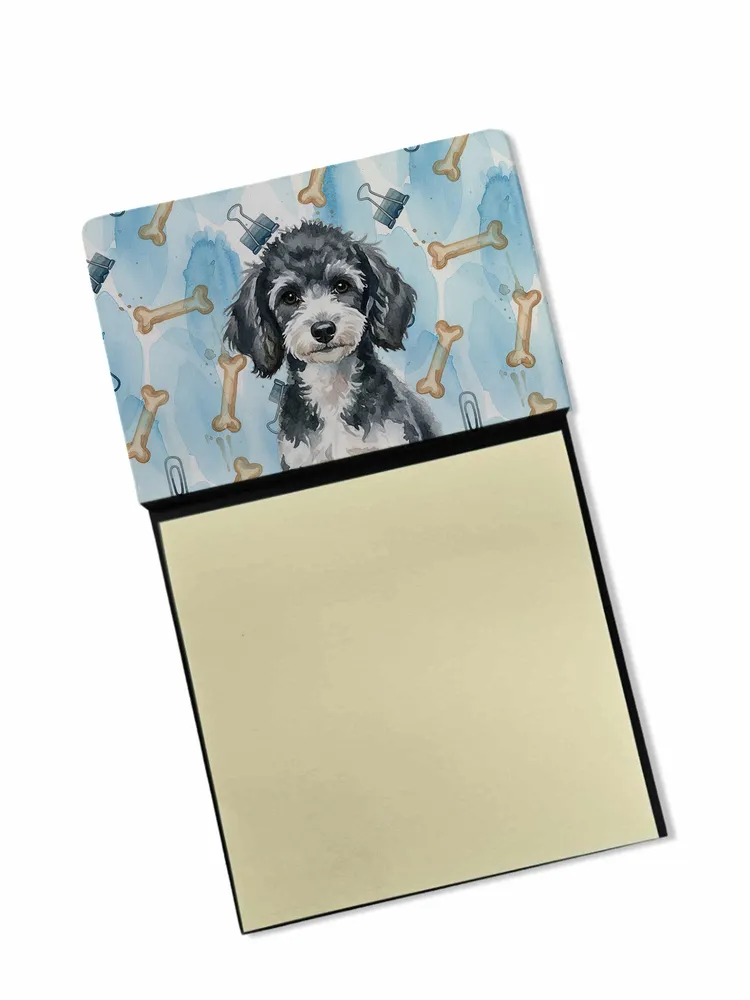Watercolor Dog Sticky Note Holder, picture 2 of 2