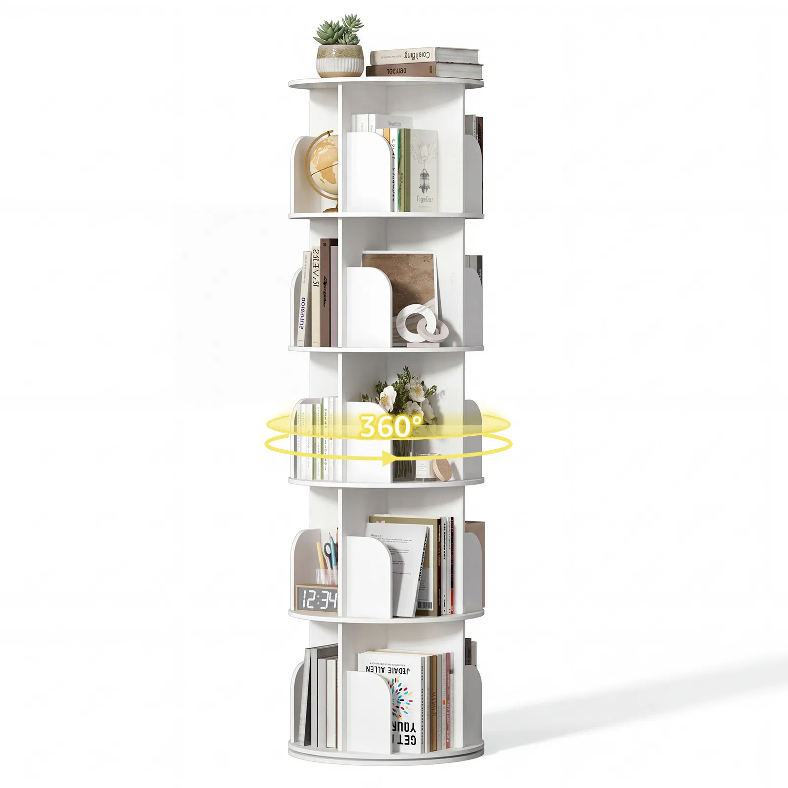 Rotating Bookshelf, picture 2 of 7