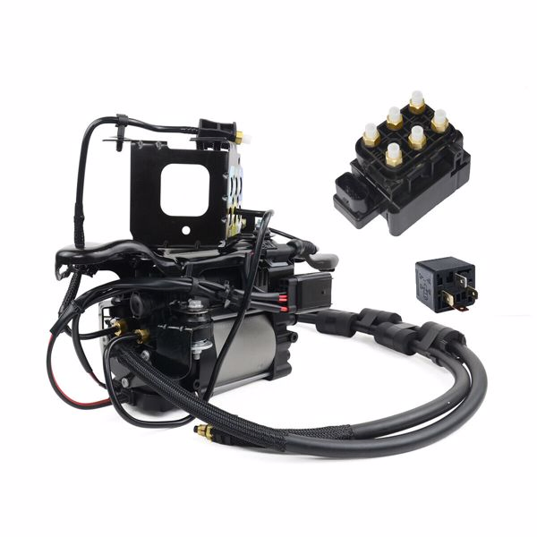 打气泵 Air Suspension Compressor Pump Kit Fits Jeep Grand Cherokee 2011-2018 Limited-13