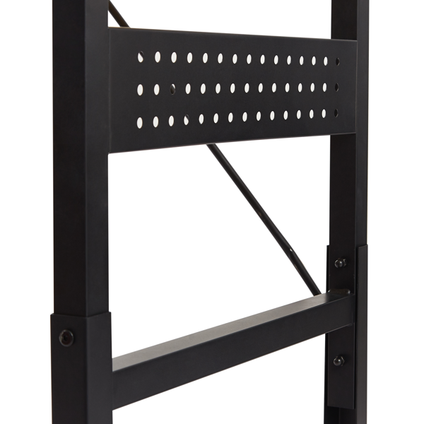 48''Adjustable Workbench with pegboard, Heavy Duty Wooden Desktop Workbench with Wheels, 1600 lb. Load Capacity, Rolling Workbench with AC/USB Outlet, Hooks, Shelf, for Garage, Workshop, Office, Home.-39