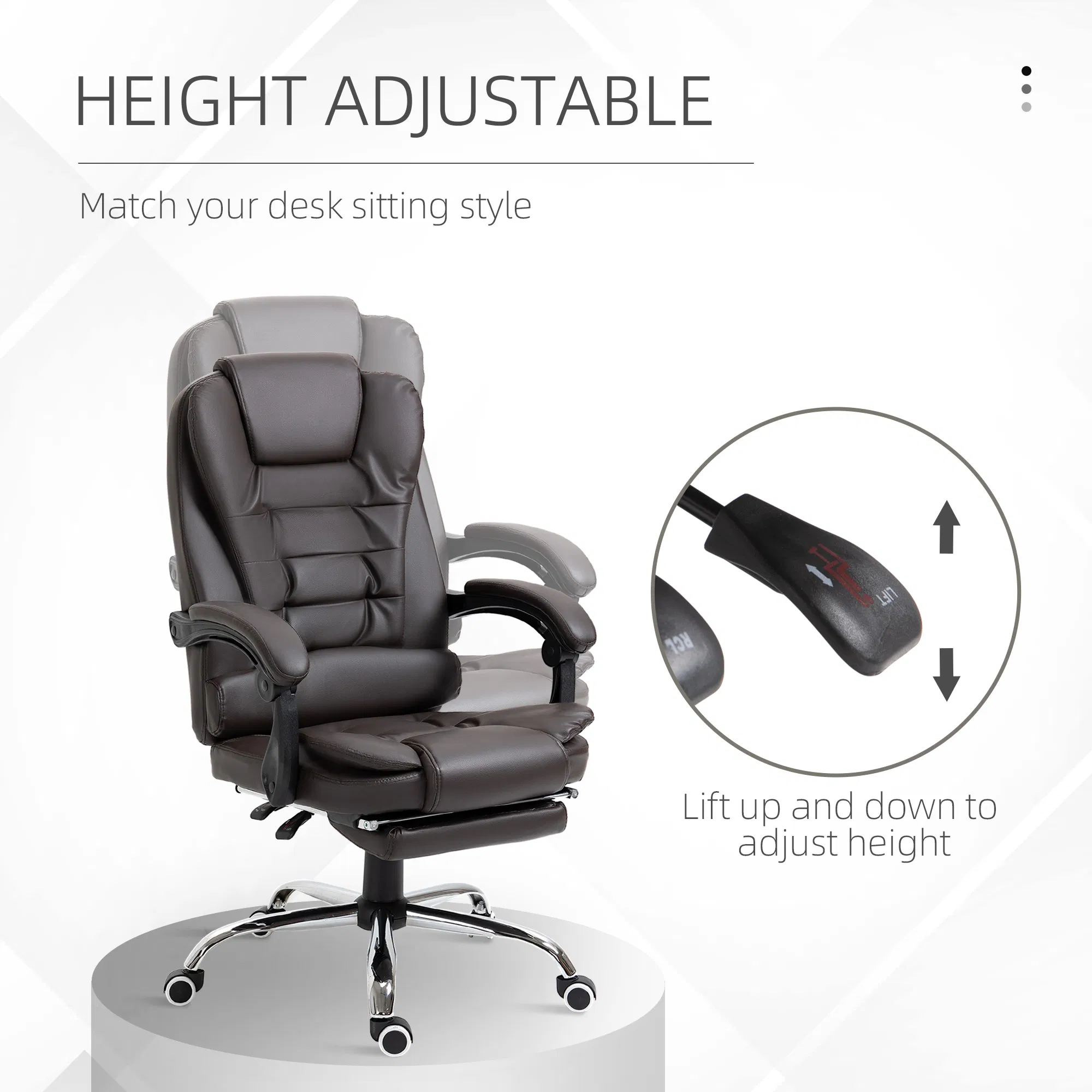 High Back Executive Office Chair, picture 2 of 5