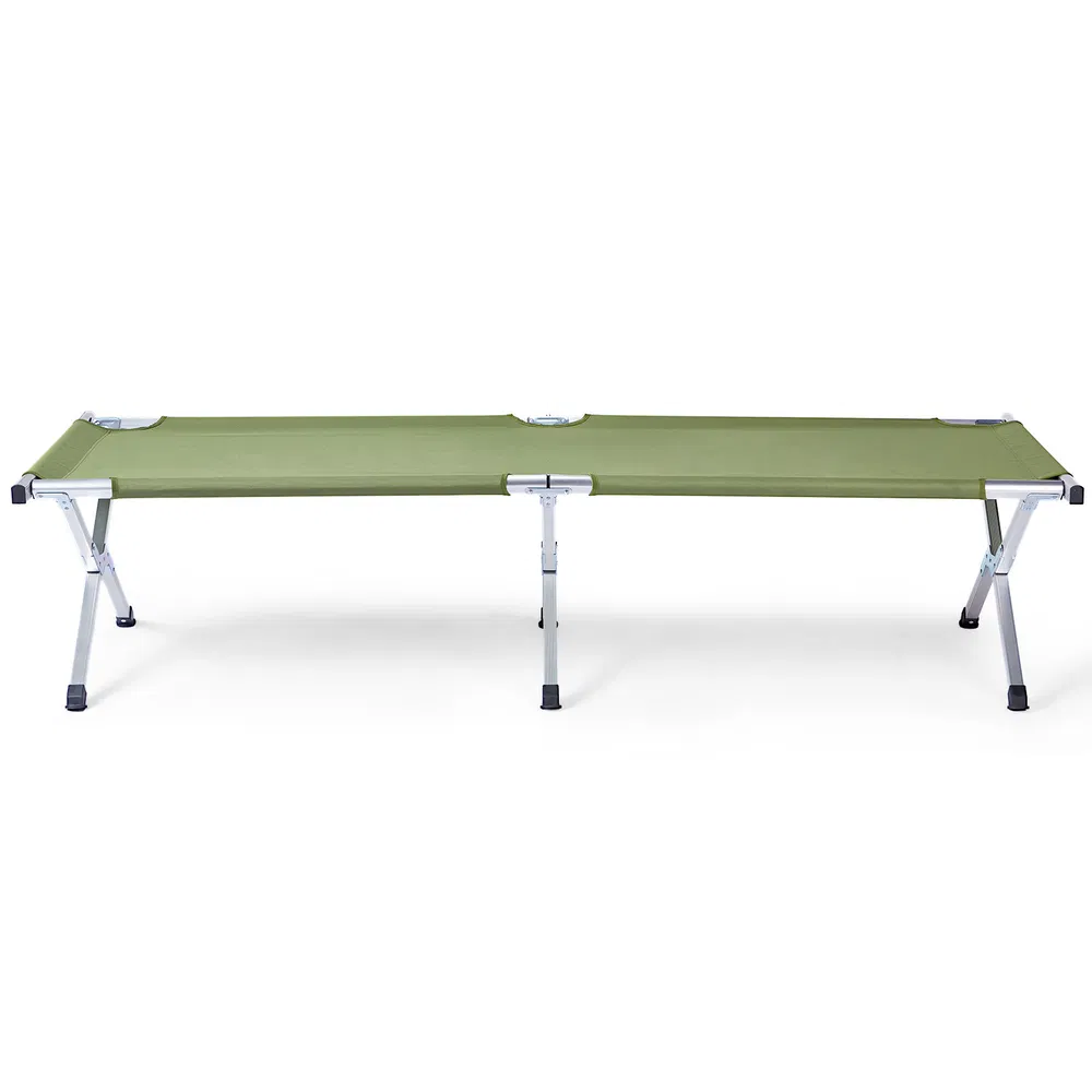 [Old Code: 27860141]RHB-03A Portable Folding Camping Cot with Carrying Bag Army Green