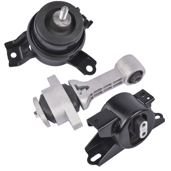 发动机支架 Engine Trans w/o Bracket & Torque Strut Mount 3PCS for Kia Soul 1.6L 2.0L 2010-2011 AUTO Transmission A7190, A71020, A71078WO-14