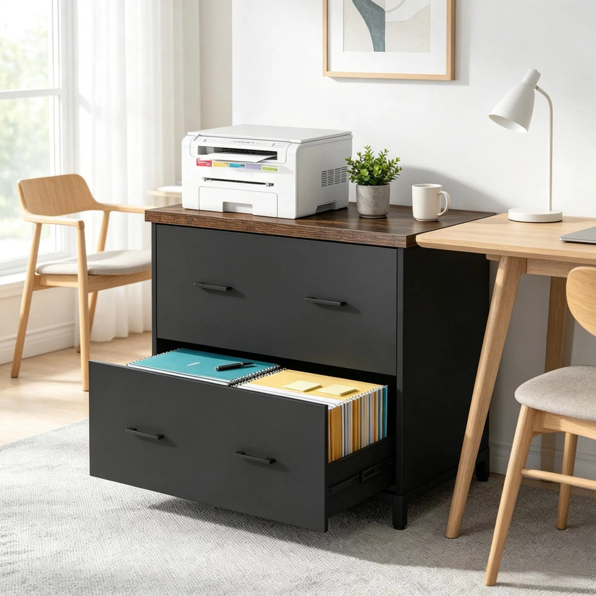 Rustic File Cabinet