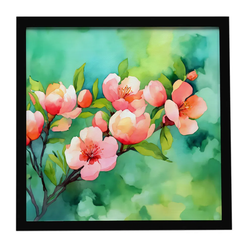 Framed Metal Print, Delaware Peach Blossom, picture 3 of 3