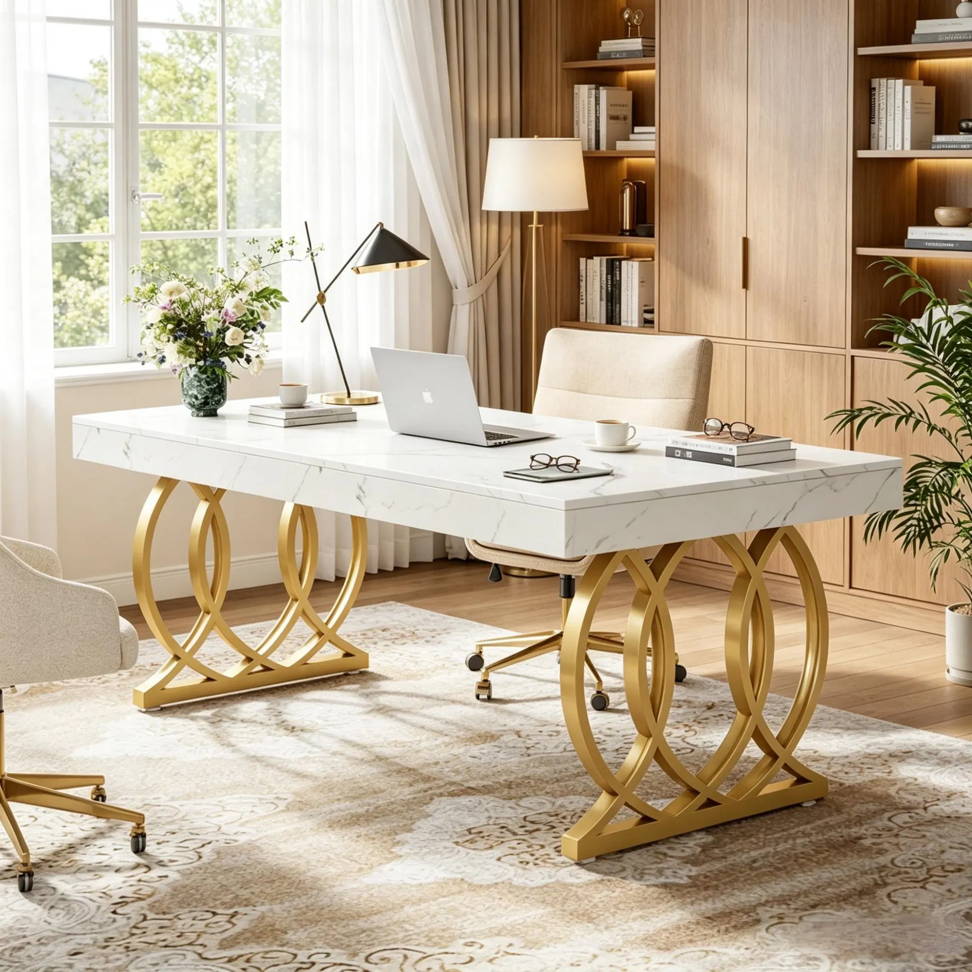 Modern Office Desk, picture 4 of 5