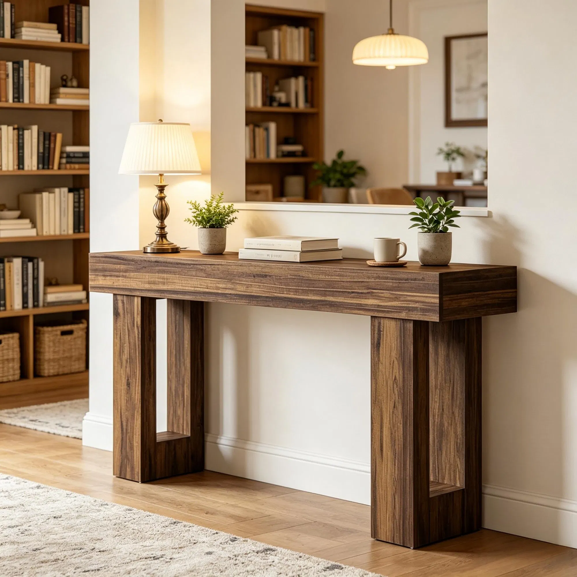Farmhouse Console Table, picture 2 of 5