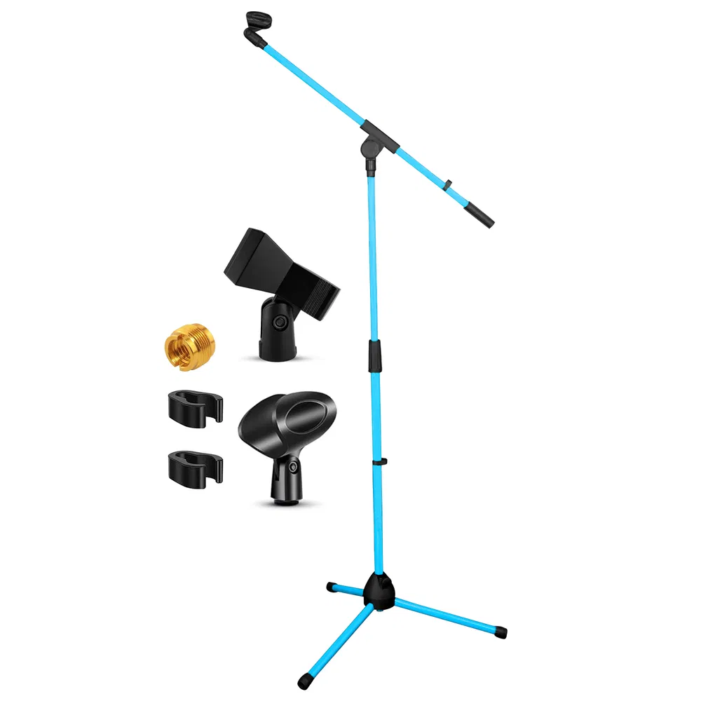 5 Core Tripod Mic Stand Floor Adjustable 18 to 72 Inches Sturdy Boom Arm Holder Microphone Stands…