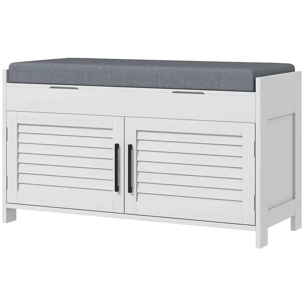 Shoe Storage Bench with Cushion, picture 5 of 5