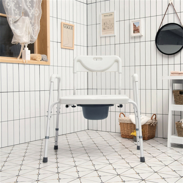 3-in-1 Heavy-Duty Commode Chair (34