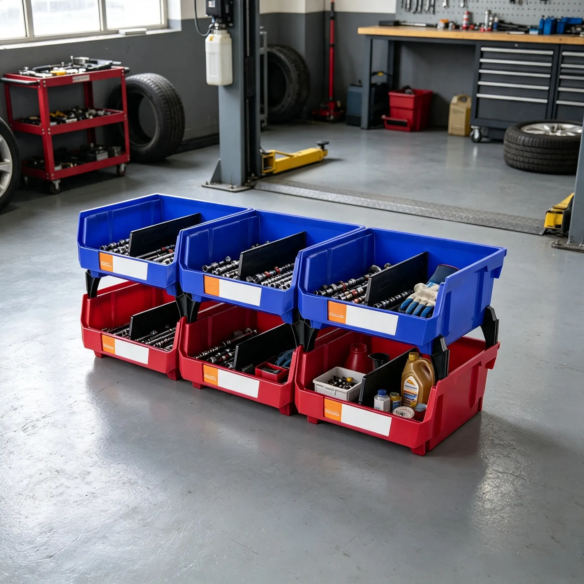 Plastic Storage Bins, picture 3 of 5