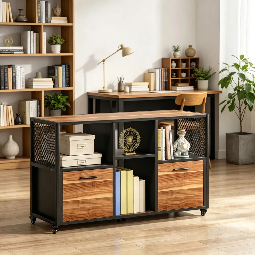 File Cabinet with Shelves, picture 2 of 5