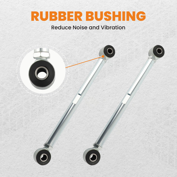 控制臂 2Pcs Adjustable Rear Panhard Strut Rods Bar for Chevrolet Corvette 1963-1979 16362800-10