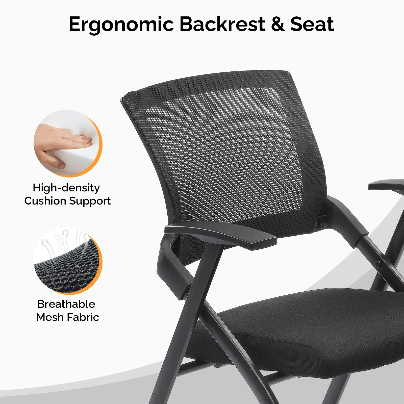 Stackable Conference Chair with Wheels, picture 3 of 5