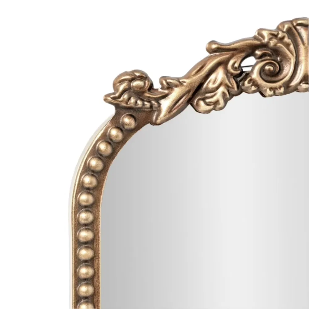 Gold Filigree Arch Tabletop Mirror, picture 3 of 4