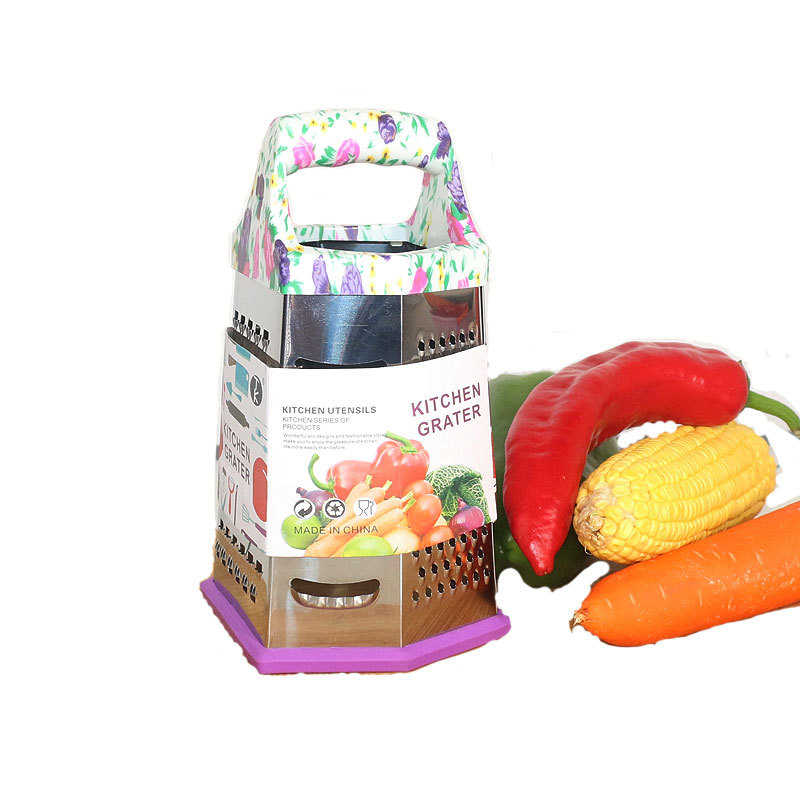 Title 1, Six-sided Vegetables Multi-purpose Cucumber Grater