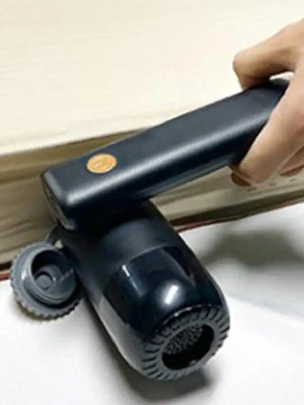 Car Charging Vacuum Cleaner Replaceable Nozzle Car Detailing Vacuum Blower For Fine Hairs Peels Confetti And Bread Crumbs