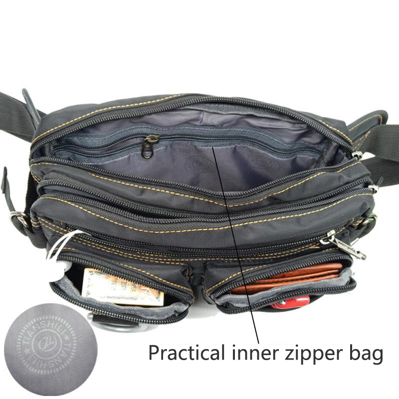 Large Capacity Oxford Multifunctional Men's Waterproof Chest Bag