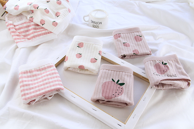 Title 2, Plaid Strawberry Breathable Cotton Cute Womens...