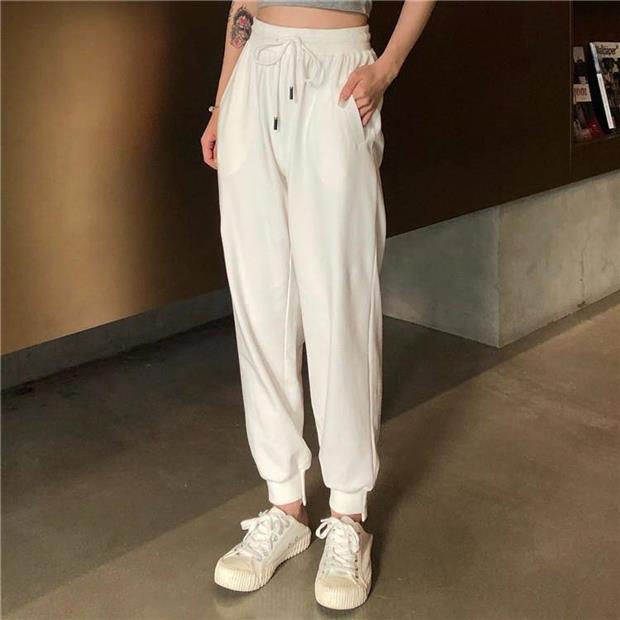 Title 2, White overalls track pants, perfect for workout...