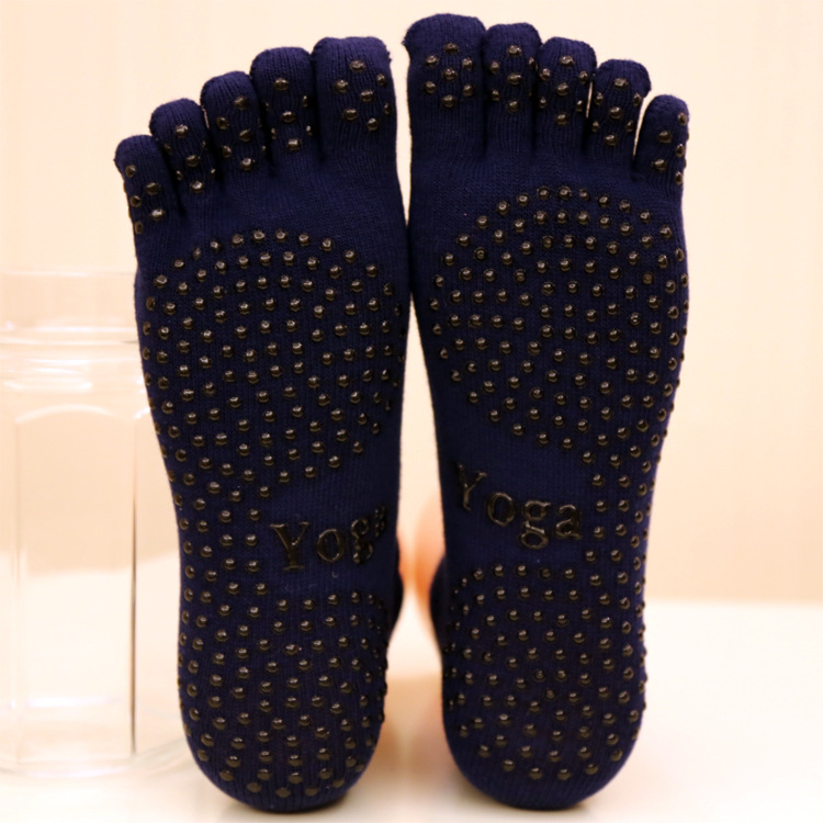 Men's Non slip Cotton Sports Five finger Socks thumbnail 7