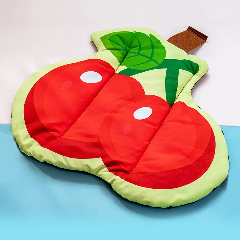 Dog Cooling Mat Pet Beds Cat Rug Ice Silk Pet Self Cooling Pad Blanket Summer Washable Oxford Farbric Cooling Down Summer Fruit – image 7