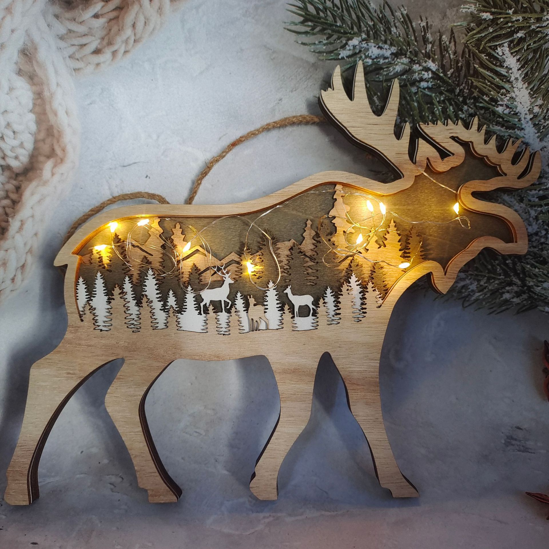 Deer lamp