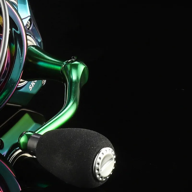 Colorful Spinning Wheel Shopee Fishing Reel Honeycomb Hole Thread Cup – image 2