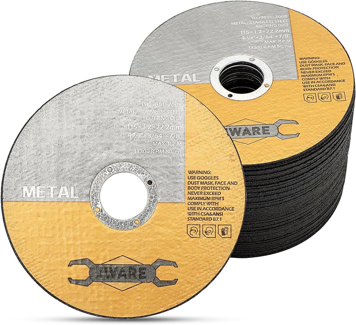 METAL CUTTING BLADE DISC STAINLESS STEEL ANGLE GRINDER THIN 1.2MM — image 9