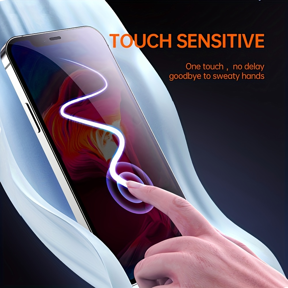 8pcs For Special Privacy Film, 4 Privacy Films 4 Lens Protectors HD Definition Front View 0.01s Lightning Touch Response 180 Protection Against Peeping, Anti Scratch, Anti-Smudge