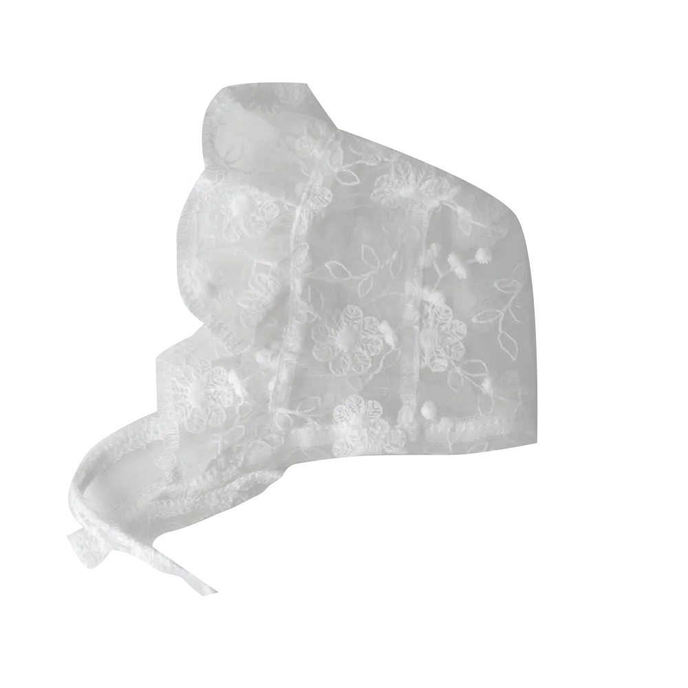 Pet Cat Dog Lace Sunscreen Hat - White Lace Hat