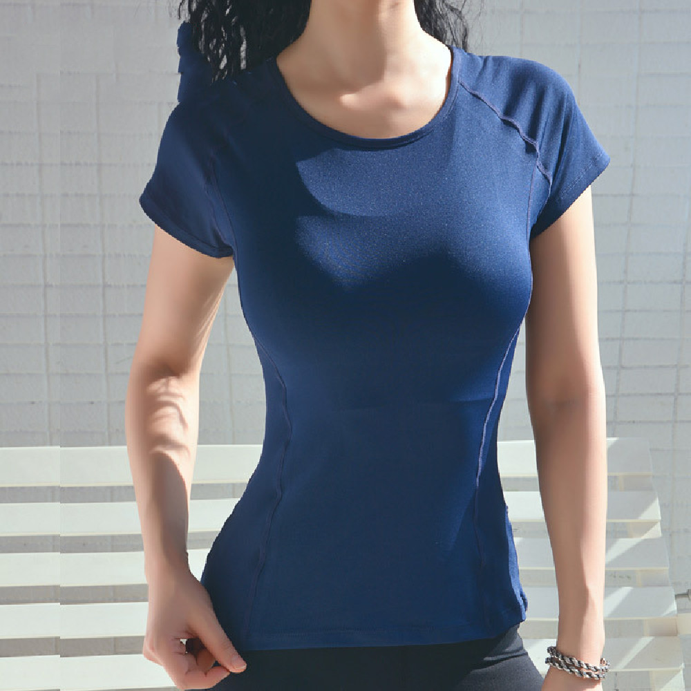 Sexy Back Fitness Short Sleeves