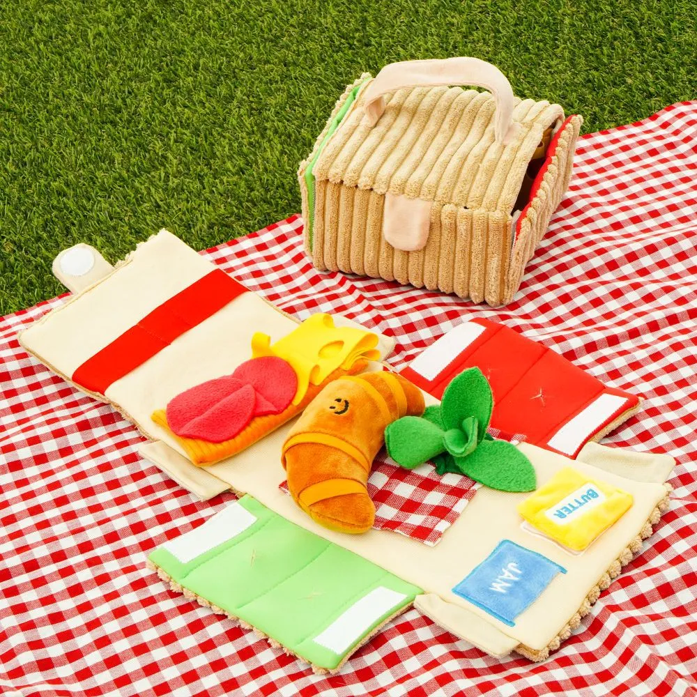 Picnic Box Croissant Set Pet Toy - Picnic Box Set