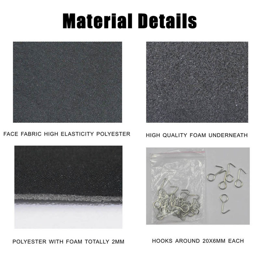 Car Universal Seat Cover 9-piece Gecko Mesh Cloth - Image 2