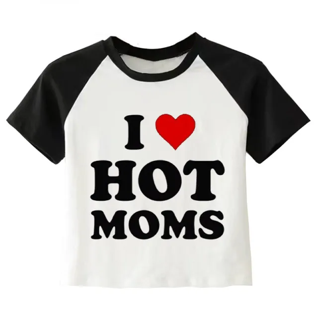 Short Sleeved Round Neck With Exposed Navel C3 - Shop at LoveMi