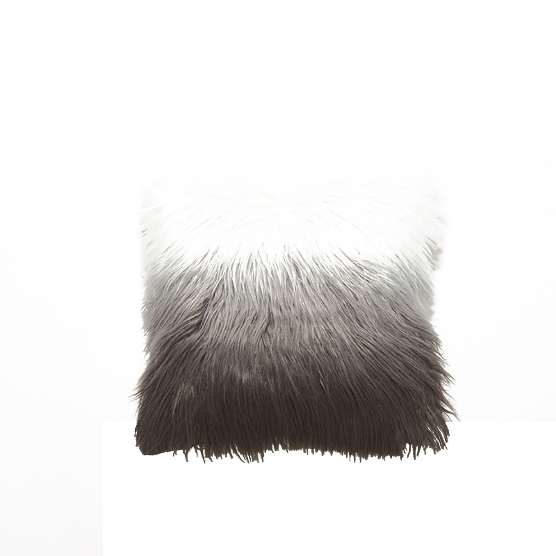 Nordic INS Style Gradual Color Wool Throw Pillow — foto 5