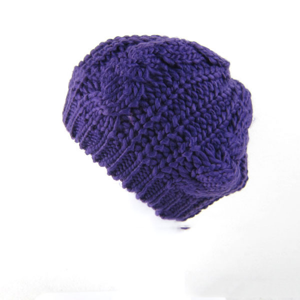 Outdoor Warm Ear Protection Wool Knitted Hat