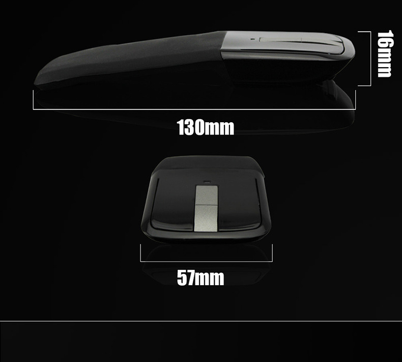 2.4G Optical Wireless Thin Folding Mouse