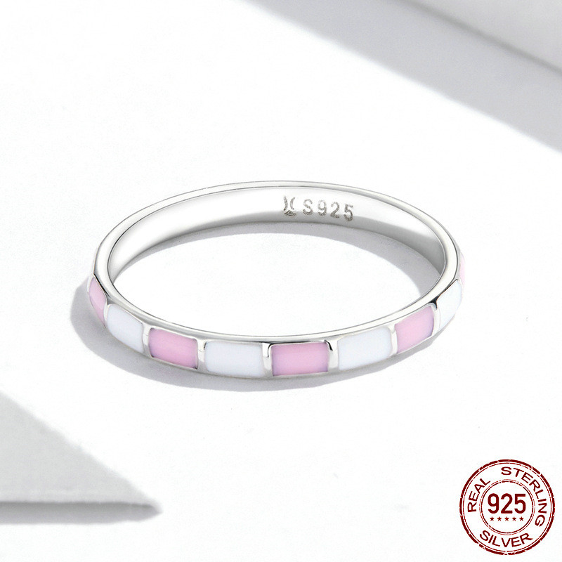 Simple Square Ring Earring Jewelry Set