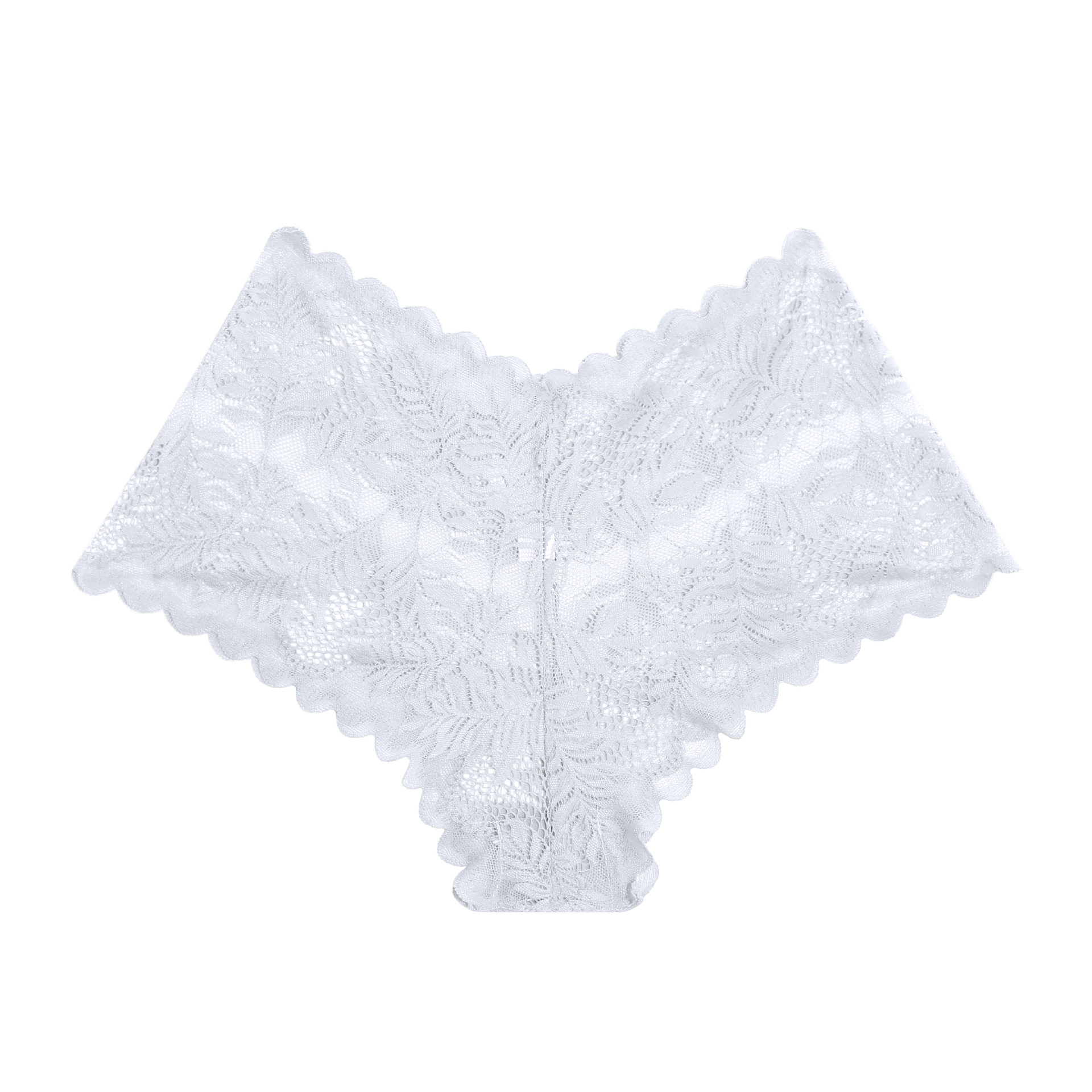 Title 2, New Lace Low Waist Boxer Hollow Out Boxer Panties