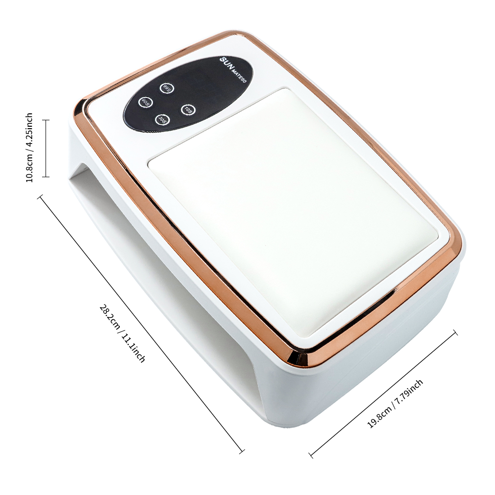 Nail Lamp, Professional Nail Dryer With 90Pcs Lamp Chips, Fast And Efficient Drying, 4 Timer Setting LED Nail Gel Lamp, For Home Salon Use 4