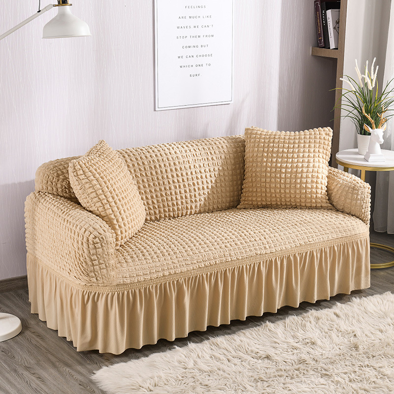 Loveseat Covers – Loveseat Covers Lace Skirted Élodie
