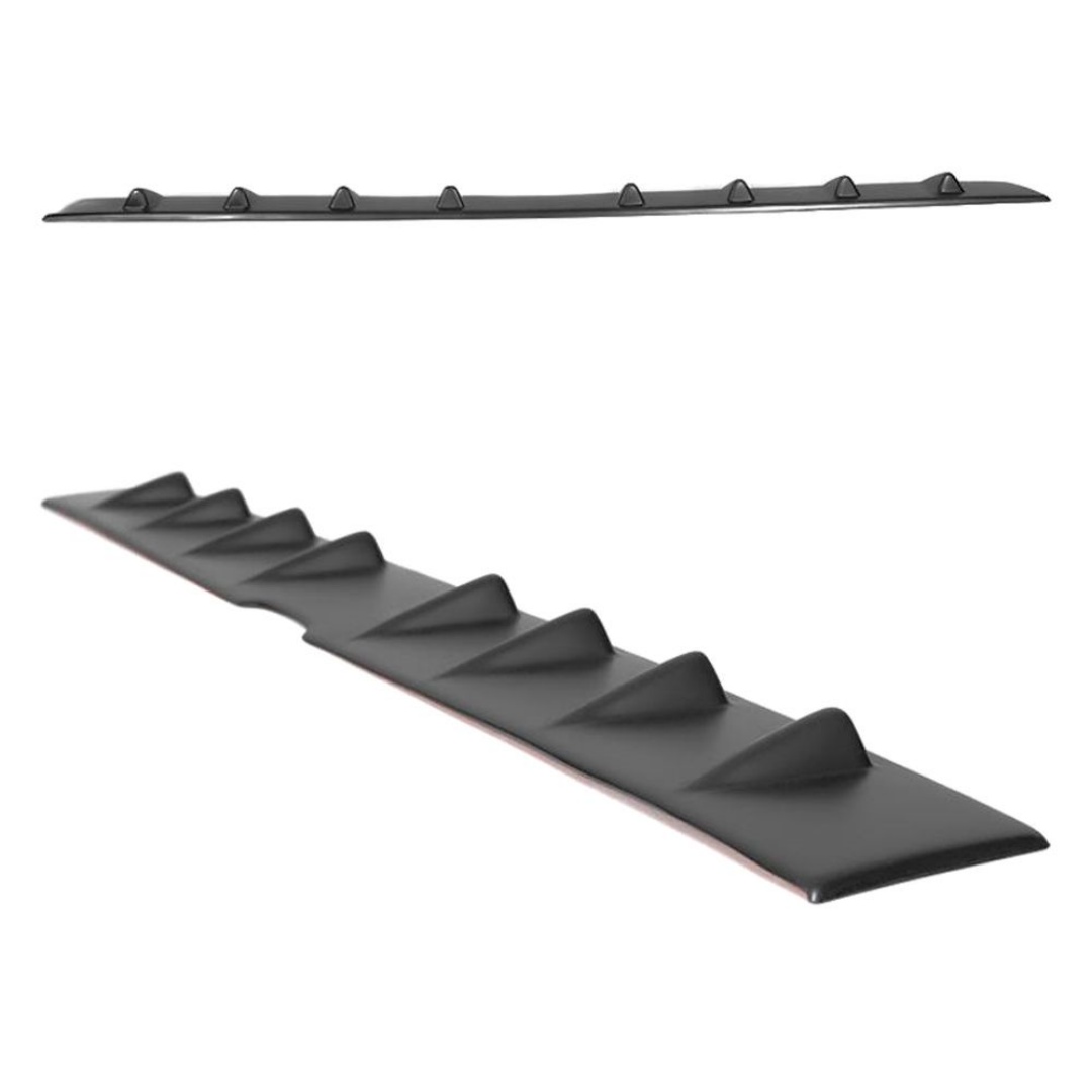 Fits 08-23 Dodge Challenger Coupe Matte Black Shark Fin Roof Spoiler Wing — foto 5