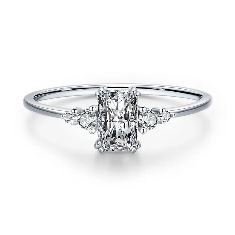 925 Sterling Silver Ring Female Cold Wind Jewelry Set