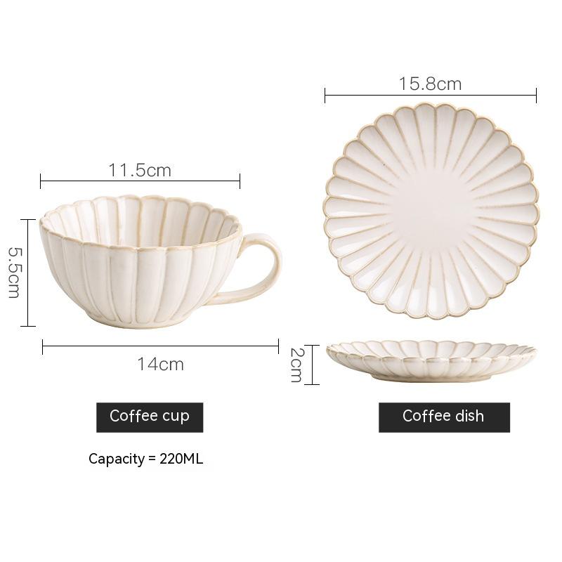 Beige Cup And Saucer