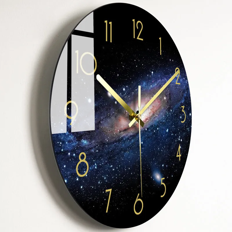Mute Wall Clock Living Room Quartz Clock - 16Style